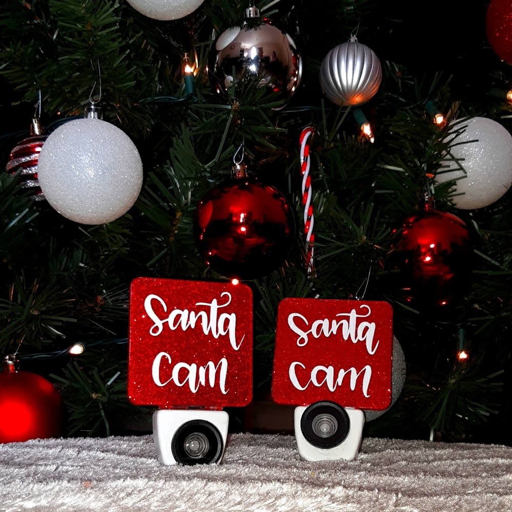 Santa cam night lights